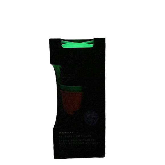 Starbucks Glow In The Dark Halloween 2020 Set Of 6 Hot Cups READY TO SHIP - Picture 3 of 3